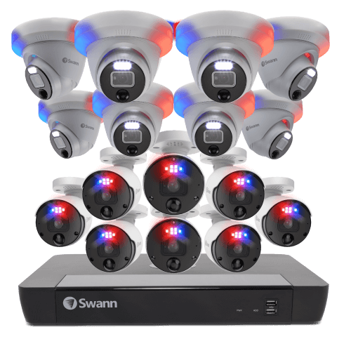 16 Camera 16 Channel 4K Ultra HD Professional NVR Security System | SONVK-1689808B8D