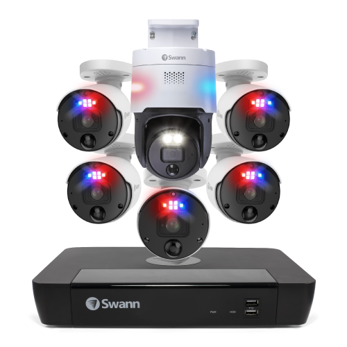 6 Camera 8 Channel 12MP Professional NVR Security System | SONVK-890005B1PT